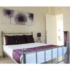Warwick Bed - Single - Double - King - Superking - Bedroom - Metal - Furniture - Sleep - Comfort - White - Black - Chocolate - Silver - Steptoes - Paphos - Cyprus 2