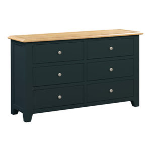 Banbury 6 Drawer Chest - Wood - Oak - Pine - Mango Wood - Painted - Natural Wood - Solid Wood - Lounge - Bedroom - Dining - Occasional - Furniture - Home - Living - Comfort - Interior Design - Modern