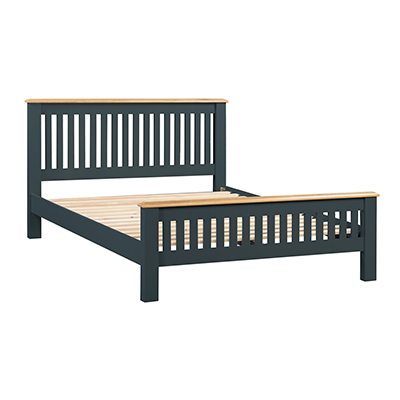 Banbury 5'0 King Size Bed - Wood - Oak - Pine - Mango Wood - Painted - Natural Wood - Solid Wood - Lounge - Bedroom - Dining - Occasional - Furniture - Home - Living - Comfort - Interior Design - Modern