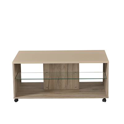 EMPOLI SH PLF 1 - Coffee Table - Club Table - Lounge - Living - Stand - Shelves - Glass - Steptoes - Furniture