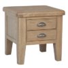Perth Oak Lamp Table - Lamp Table - Storage - Interior - Smoked Oak - Perth - Solid Wood Furniture - Lounge - Living - Furniture - Steptoes - Paphos - Cyprus
