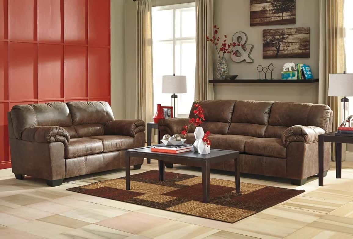 Bladen-Chocolate-Sofa-Set-3-Seater-2-Seater-Armchair-Microfiber-Chocolate-Coffee-Chair-Lounge-Comfort-Living-Living-Room-Sofa-Couch