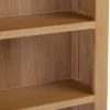 Hartford Natural Tall Bookcase - Limed Wash - Grey Limed Oak - Oak - Pine - Wooden - Bookcase - Tall Bookcase - Storage - Unit - Dining - Living - Occasional - Furniture - Steptoes - Paphos - Cyprus
