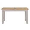 Hartford Grey Large Extending Table - Limed Oak - Grey - Grey Painted - Oak - Pine - Wooden - Solid Wood Furniture - Furniture - Bedroom - Living - Lounge - Dining - Paphos - Cyprus - Steptoes