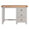 Hartford Grey Dressing Table - Limed Oak - Grey - Grey Painted - Oak - Pine - Wooden - Solid Wood Furniture - Furniture - Bedroom - Living - Lounge - Dining - Paphos - Cyprus - Steptoes