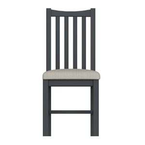 Welby Grey Dining Chair - Grey Painted - Oak - Grey - Painted - Wooden - Pine - Oak - Dining - Living - Lounge - Kitchen - Bedroom - Furniture - Modern - Interior Design - Furniture - Cyprus - Steptoes