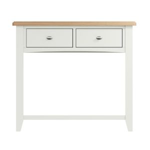 Welby White Console Table - White - White Painted - Pine - Oak - Wooden - House - Home - Interior - Furniture - Bedroom - Living Room - Dining Room - Paphos - Cyprus - Steptoes-