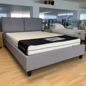 Hypnos 5'0 King Size Bed - Fabric Bed - King - Super King - Fabric Bed - Bedroom furniture - Modern - Stylish - Pine - Quality - Beds - Steptoes - Paphos - Cyprus