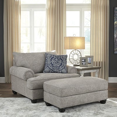 Morren - Sofa Set - Sofa - Fabric Sofa - Grey - Light Grey - Ashley - Comfort - Lounge - Living - Cushions - Furniture - Paphos - Cyprus - Steptoes