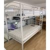 Skyline Bunk Bed - Single Beds - Bunk Beds - Metal Framed - Metal - Bedroom - Children - White - Beds - Single - Bunk - Comfort - Night - Interior - Steptoes - Paphpos - Cyprus