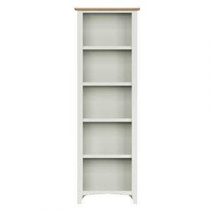 Welby White Large Bookcase - White - White Painted - Pine - Oak - Wooden - House - Home - Interior - Furniture - Bedroom - Living Room - Dining Room - Paphos - Cyprus - Steptoes-