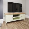 Welby White Large TV Unit - White - White Painted - Pine - Oak - Wooden - House - Home - Interior - Furniture - Bedroom - Living Room - Dining Room - Paphos - Cyprus - Steptoes-