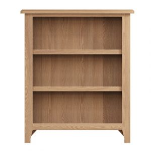 Welby Natural Small Wide Bookcase - Oak - Pine - Wooden - Natural oak - Natural Wood - Farmhouse - Interior - Living - Dining - Lounge - Kitchen - Bedroom - Interior - Furniture - Wooden - Steptoes - Paphos - Cyprus