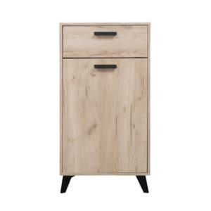Umbria Hall Unit - Grey Limed Oak - Hall Unit - Occasional - Flatpack - MDF - Furniture - Modern - Stylish - Oak - Black - Living - Dining - Drawers - Doors - Steptoes - Paphos - Cyprus