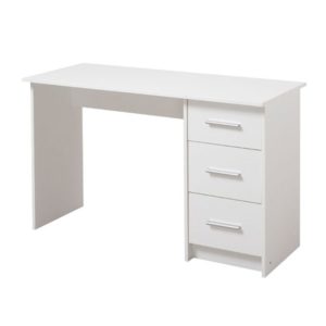 Computer Stand - Computer Desk - Office - Workspace - White - MDF - Modern - Living - Dining - Steptoes - Furniture - Cyprus - Paphos