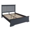 Cheshire Midnight Grey King Size Bed - Cheshire - Midnight Grey - Dark Grey - Painted - Modern - Stylish - Bedroom - Bed - Furniture - Steptoes - Paphos - Cyprus