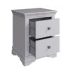 Cheshire Grey Large Bedside Cabinet - Grey - Cheshire - LightGrey - Bedroom - Furniture - Storage - Cabinet - Modern - Stylish - Steptoes - Paphos - Cyprus