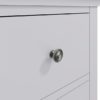 Cheshire Grey Large Bedside Cabinet - Grey - Cheshire - LightGrey - Bedroom - Furniture - Storage - Cabinet - Modern - Stylish - Steptoes - Paphos - Cyprus