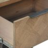 Ibis Lamp Table - Aged Grey Oak - Oak - Modern - Grey Oak - Metal - Lamp Table - Side Table - Storage - Living - Lounge - Furniture - Steptoes - Paphos - Cyprus