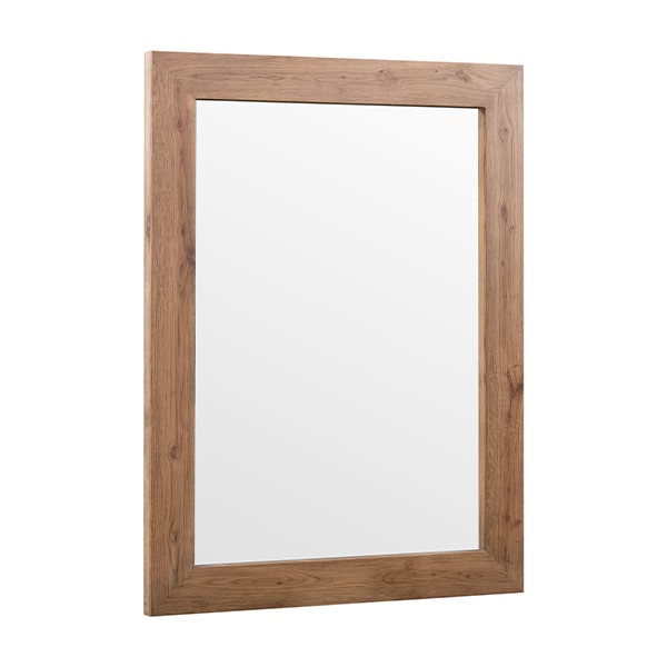 Ibis Grey Oak Wall Mirror - Oak - Veneer - Aged Grey Oak - Mirror - Wall Mirror - Modern - Hanging Mirror - Ibis - Furniture - Steptoes - Paphos - Cyprus