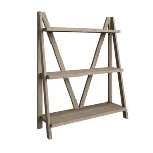 Fairfax Small Bookcase - Grey Oak - Oak - Pine - Wooden - Storage - Unit - Occasional - Lounge - Furniture - Paphos - Cyprus - Steptoes