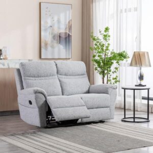 Remy - 3 Seat - 2 Seat - Armchair - Recliner - Reclining - Sofa - Lounge - Living - Light Grey - Brown - Furniture - Paphos - Cyprus