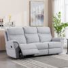 Remy - 3 Seat - 2 Seat - Armchair - Recliner - Reclining - Sofa - Lounge - Living - Light Grey - Brown - Furniture - Paphos - Cyprus