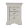Chantilly Light Grey Bedside Cabinet - Storage - Unit - Bedroom - Bedroom Furniture - Furniture - Dark Grey - Grey - Painted Furniture - Chest - Bed - Steptoes - Paphos - Cyprus