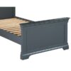 Chantilly Dark Grey Single Size Bed - Storage - Unit - Bedroom - Bedroom Furniture - Furniture - Dark Grey - Grey - Painted Furniture - Chest - Bed - Steptoes - Paphos - Cyprus