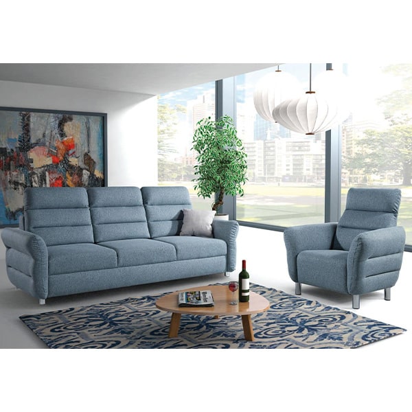 Nitra 3 Seat Sofa Bed - Sofa - Sofa Bed - Fabric - Bed - Lounge - Living - Lounge Furniture - Living Furniture - Furniture - Steptoes - Paphos - Cyprus