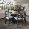 Perth Blue Large Dining Table